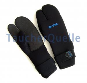BARE Pro K-Palm, 3-Finger, 7 mm Neoprenhandschuhe