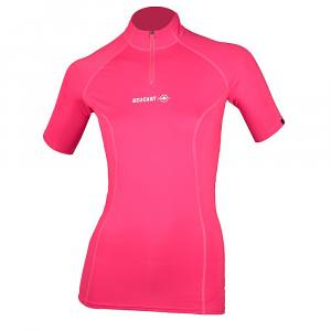 BEUCHAT - Atoll Rashguard Woman - Kurzarm, Half Zip, Sonnenschutzfaktor UVP 50+ - B-Ware