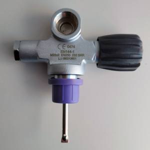 Mono Ventil für Tauchflaschen 232 bar - Ausführung links oder rechts