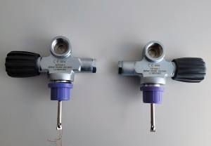 Mono Ventil für Tauchflaschen 232 bar - Ausführung links oder rechts