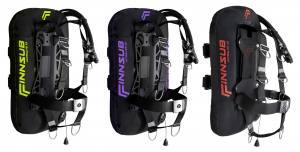 FINNSUB Ultralite 13 Set - ultraleichtes Harness mit Donut-Wing und Backplate - verschiedene Farben