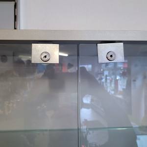 Hohes, stabiles Holzregal - 237 cm hoch - für Aktenordner, Schallplatten, Bücher-13134