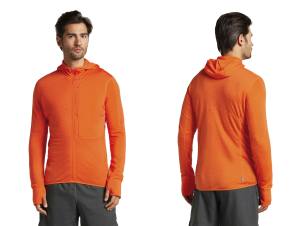 ICEBREAKER - RealFleece Descender Zip Hoodie Herren - 200 g/m² Merinowolle