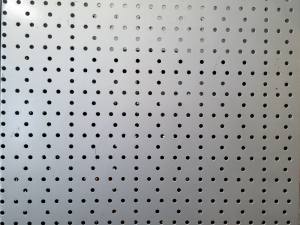 Lochblechständer, Lochwand-Bodenständer - viereckig - drehbar - 195 cm hoch