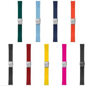 LUMINOX - Kautschuk Armband - 22 mm - Uhrenarmband - XS-XL Länge - in 9 Farben