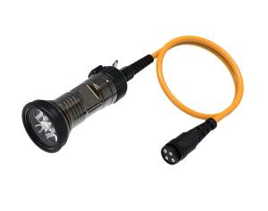 METALSUB - Akkutanklampe KL1242 LED2400 mit Akkutank und Schnelllader im Set