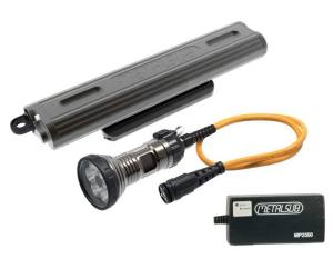 METALSUB - Akkutanklampe KL1242 LED6350 mit Akkutank und Schnelllader