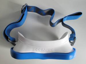 OCEANIC - Zwei-Glas-Maske mit Silikonschürze und weitem Sichtfeld