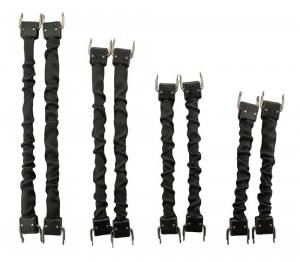 OMS Spring Heel Straps - Edelstahl-Flossenbänder mit Metallschraubschluss