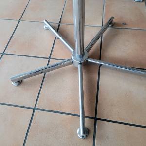 Ovaler Ring-Kleiderständer - Rundständer - 220 x 70 cm - höhenverstellbar