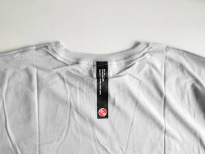 SANTI - After Dive Herren T-Shirt - Einzelstück - grau mit Print - Größe 3XL