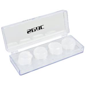 SEAC - Ohrstöpsel Silikon transparent - Ear Plugs - mit Aufbewahrungsbox