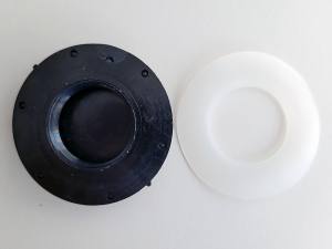 SI TECH - Original Ersatzteil für Auslassventil - Abluftfilter und Gleitscheibe