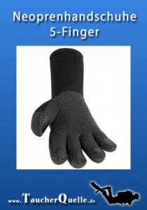 Neoprenhandschuhe 5-Finger