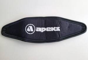 APEKS - Universal Maskenband aus Neopren - mit Klettverschluss und apeks-Schriftzug