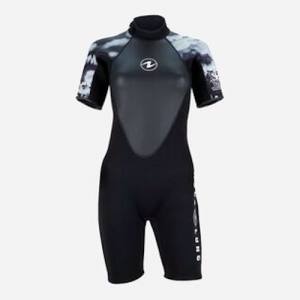 Aqua Lung - 3 mm Hydroflex Shorty Men - Kurzarm-Wetsuit für Männer