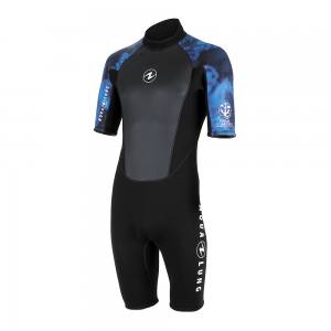 Aqua Lung - 3 mm Hydroflex Shorty Men - Kurzarm-Wetsuit für Männer