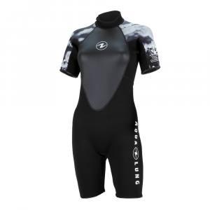 Aqua Lung - 3 mm Hydroflex Shorty Women - Kurzarm-Wetsuit für Frauen