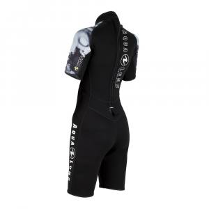 Aqua Lung - 3 mm Hydroflex Shorty Women - Kurzarm-Wetsuit für Frauen