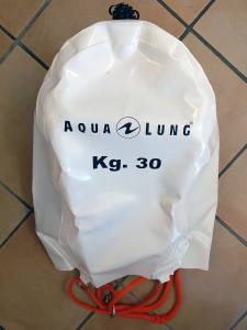 AQUALUNG - Robuster Hebesack - 30 / 50 Liter Volumen - Fallschirm-Form