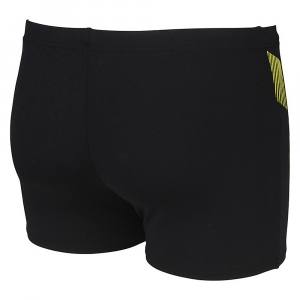 ARENA - Streak Short - Herren Badehose, schwarz/gelb - UPF50+