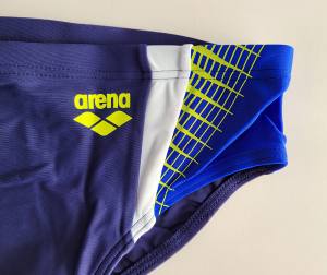 ARENA - Threefold Brief - Herren Badehose, Schwimmhose - navyblau - UPF50+