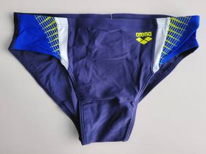 ARENA - Threefold Brief - Herren Badehose, Schwimmhose - navyblau - UPF50+