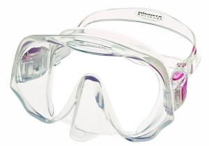 Atomic Aquatics Frameless Einglasmaske mit ULTRACLEAR Gläsern