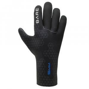 BARE - 5 mm S-Flex Glove - 5-Finger Tauchhandschuhe aus 4-Way Stretch Neopren