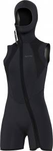 BARE - 7 mm S-Flex Step-In Hooded Vest - Eisweste - Frauen - Eisweste für kalte Tauchgänge