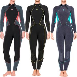 BARE 7 mm Evoke Full Wetsuit - Damen Tauchanzug - Neoprenanzug für kältere Gewässer