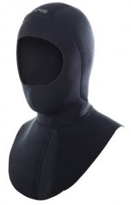 BARE Elastek Wet Hood 5mm - mit langem Kragen - Kopfhaube Taucher