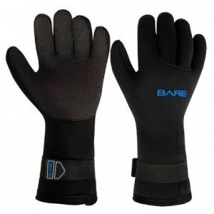 BARE K-palm Gauntlet Glove 5-Finger Polyaramid-Handschuhe 5mm