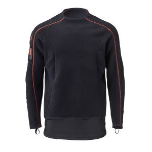 BARE - Polar Stretch Mid-Layer Top, Mens - wärmendes Oberteil mit Komfortkragen