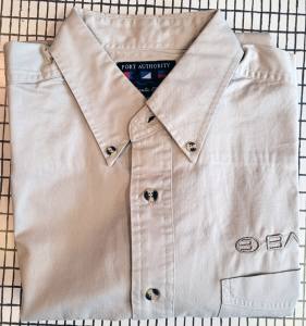 BARE - Short Sleeve Button Collar Shirt - Freizeit-Kurzarm-Hemd - Herren - Gr. M