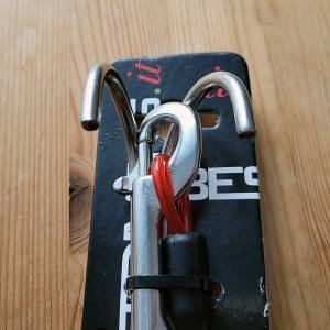 BEST DIVERS - Double Reef Hook - Doppelter Riffhaken mit Doppel-Karabiner - o