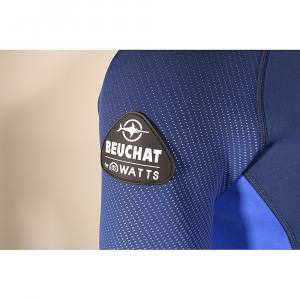 BEUCHAT by WATTS - 3 mm Neopren-Overall Herren - Rückenreißverschluss - Tauchanzug