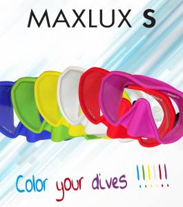 Beuchat MaxLux Tauchmaske, 1-Glasmaske in zwei Größen