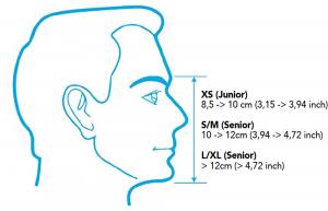 BEUCHAT - Full Face Mask Junior - Schnorchelvollmaske - für eine natürliche Atmung