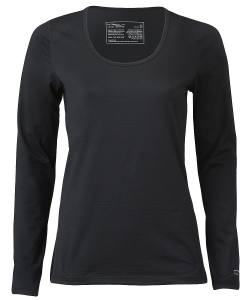 ENGEL SPORTS - Damen Shirt langarm, Regular fit - Wolle & Seide 150 g/m²