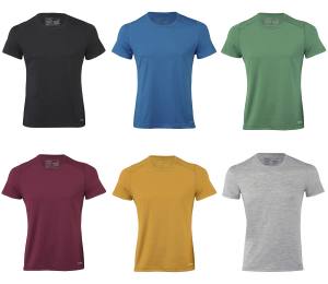 ENGEL SPORTS - Short Sleeve aus Wolle & Seide 150 g/m², regular fit - Herren