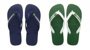 Havaianas Brasil Logo  - Zehenstegsandalen Unisex - Größen siehe Beschreibung