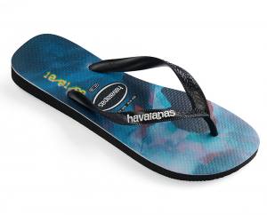 Havaianas - Zehenstegsandalen Männer - mit Surfer-Motiv - Größen siehe Beschreibung