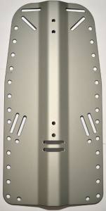 HESER - Aluminium Rebreather Backplate 4 mm - mit Harness