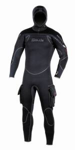 HOLLIS - Neotek - Halbtrockenanzug mit Haube, Semi-Drysuit, 8/7/6 mm, Unisex