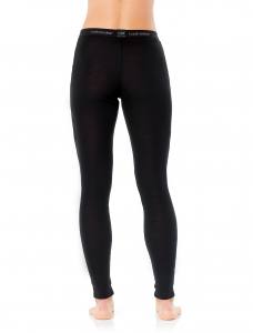 ICEBREAKER - 175 Everyday Leggings Damen - 175 g/m² Merinowolle - schwarz