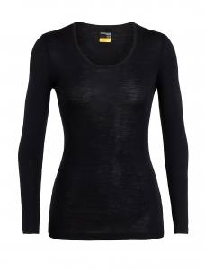 ICEBREAKER 175 Everyday Long Sleeve Scoop Damen - 175 g/m² Merinowolle-11343