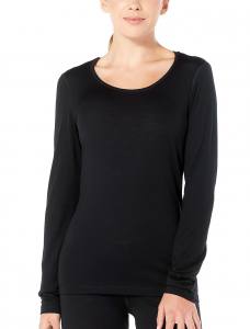 ICEBREAKER 200 Oasis Long Sleeve Scoop Damen - 200 g/m² Merinowolle