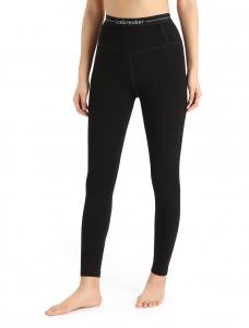 ICEBREAKER - 260 Tech Merino High Rise Leggings Damen - 260 g/m² Merinowolle