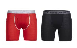 ICEBREAKER - Mens Anatomica Long Boxers w/Fly (mit Eingriff) - 150 g/m² Merino